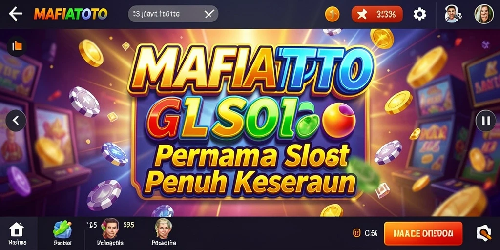 Screenshot gameplay MAFIATOTO yang menampilkan putaran slot yang seru.