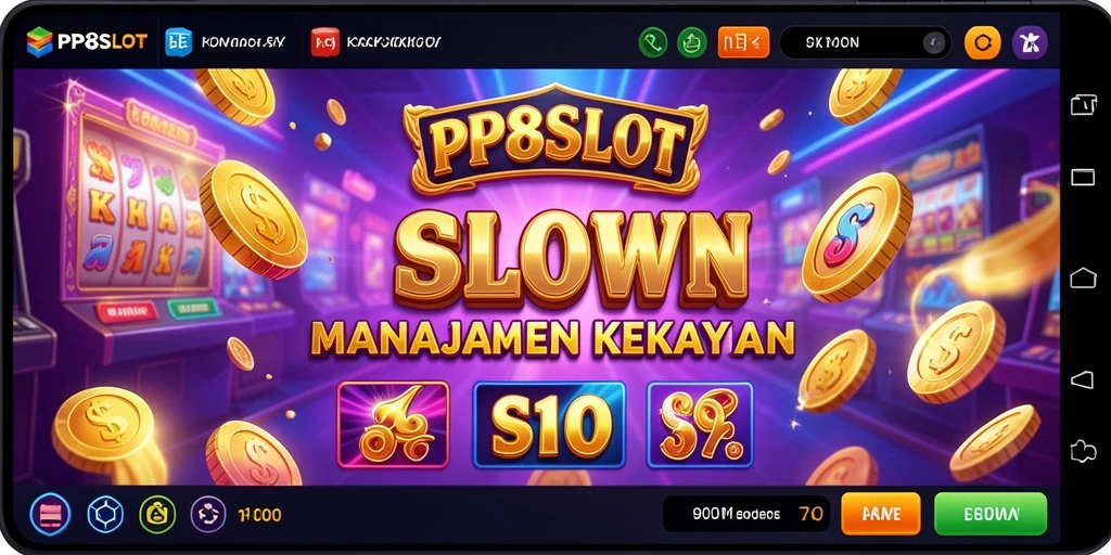 Tampilan gameplay PP8SLOT yang colorful dan menawan.