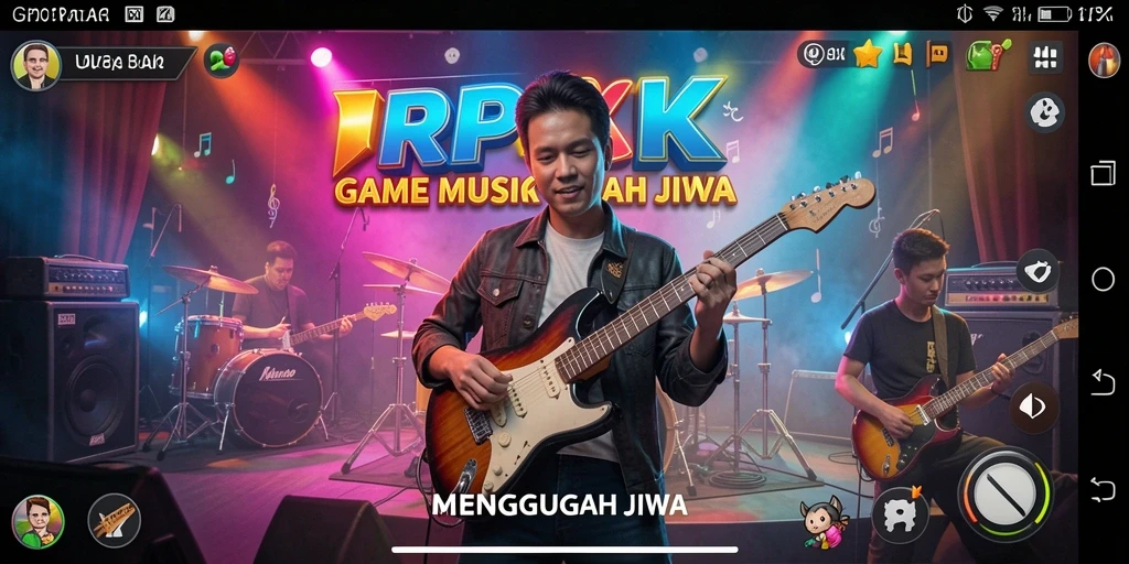 Tampilan gameplay interaktif dari RPOK yang menyenangkan.