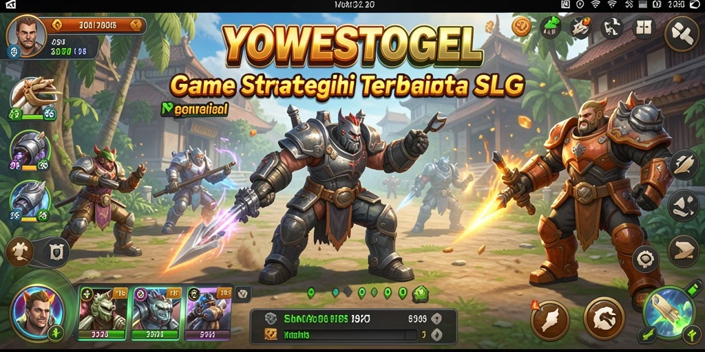Screenshot gameplay YOWESTOGEL menampilkan aksi pertarungan yang mendebarkan.